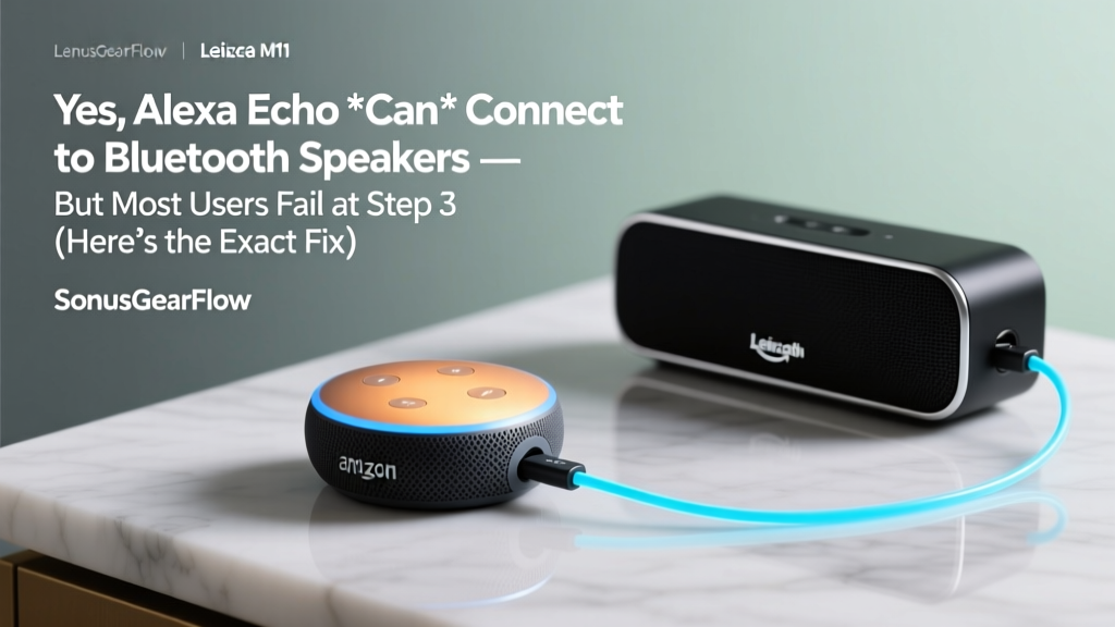 Can Alexa Echo Connect to Bluetooth Speakers? (2026)