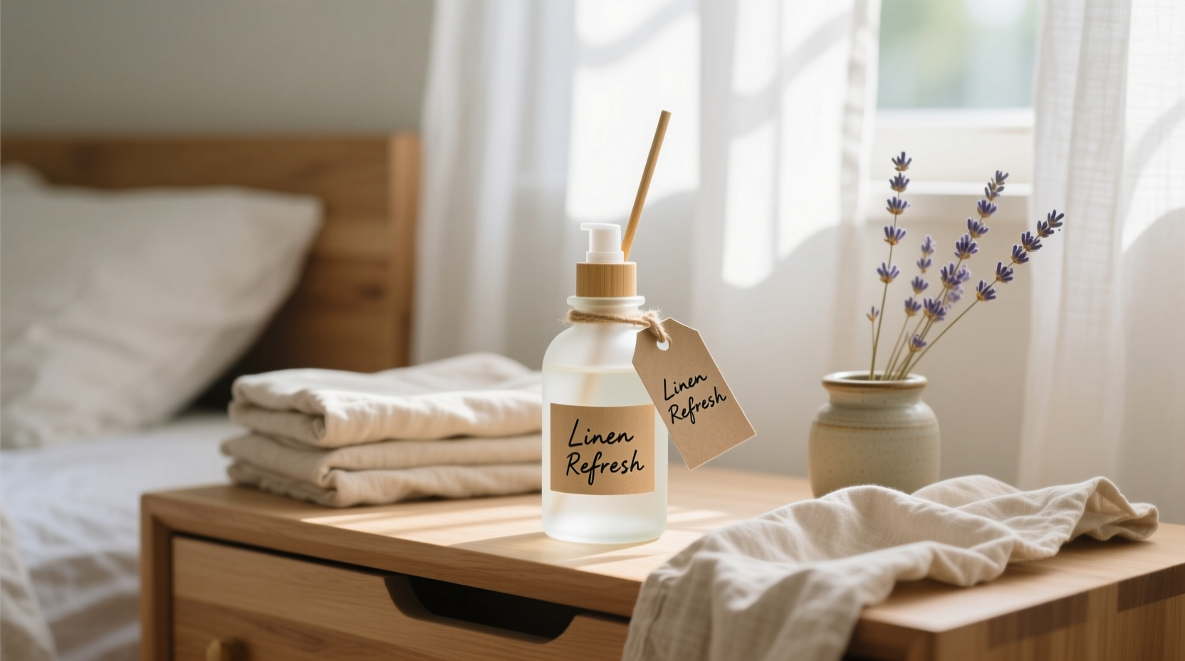 freshen up with a diy linen spray
