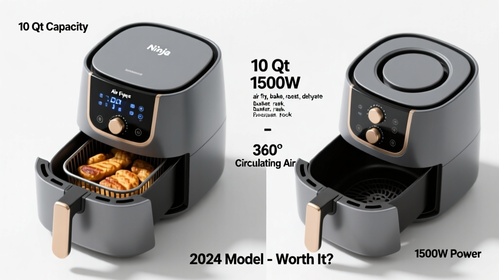Ninja Air Fryer XL 10 Qt Review: Worth It in 2024?