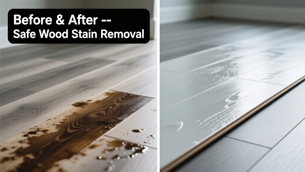 How to Remove Wood Stain from Laminate Flooring Safely