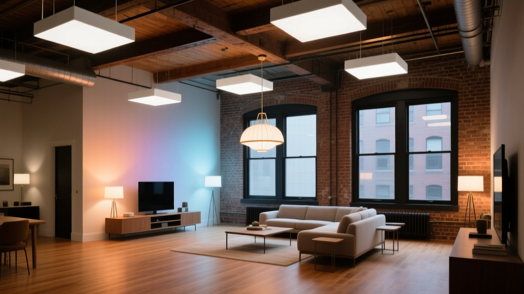 Brooklyn Loft Cuts Energy with 7 Tunable White LEDs