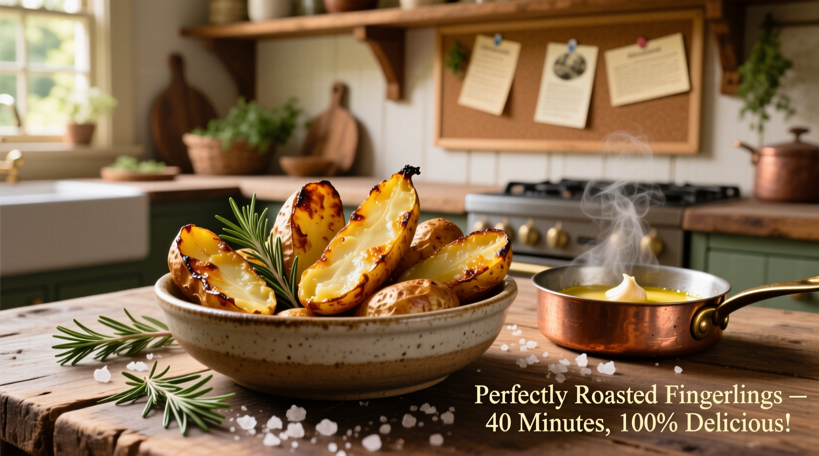 Perfect Roasted Fingerling Potatoes: Crispy Outside, Tender Inside