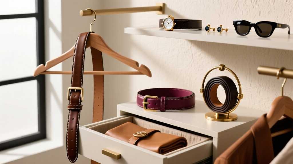 How to Store Leather Belts Without Creasing Them