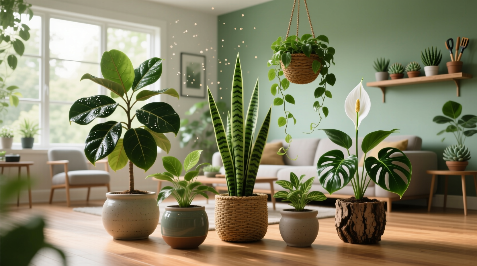 best plants to grow inside