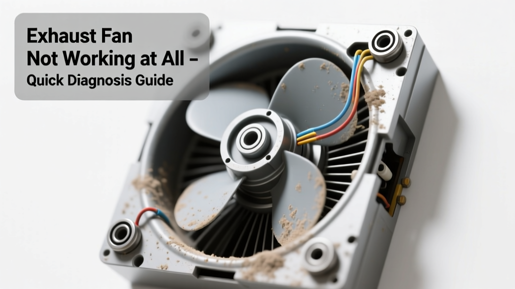 Exhaust Fan Not Working at All: Quick Diagnosis Guide