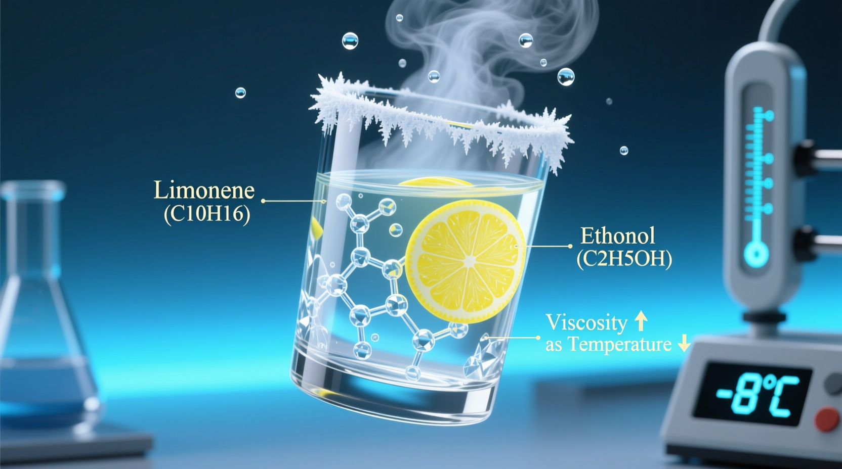 Why Does Limoncello Need To Be Served So Cold Chemistry Of Viscosity