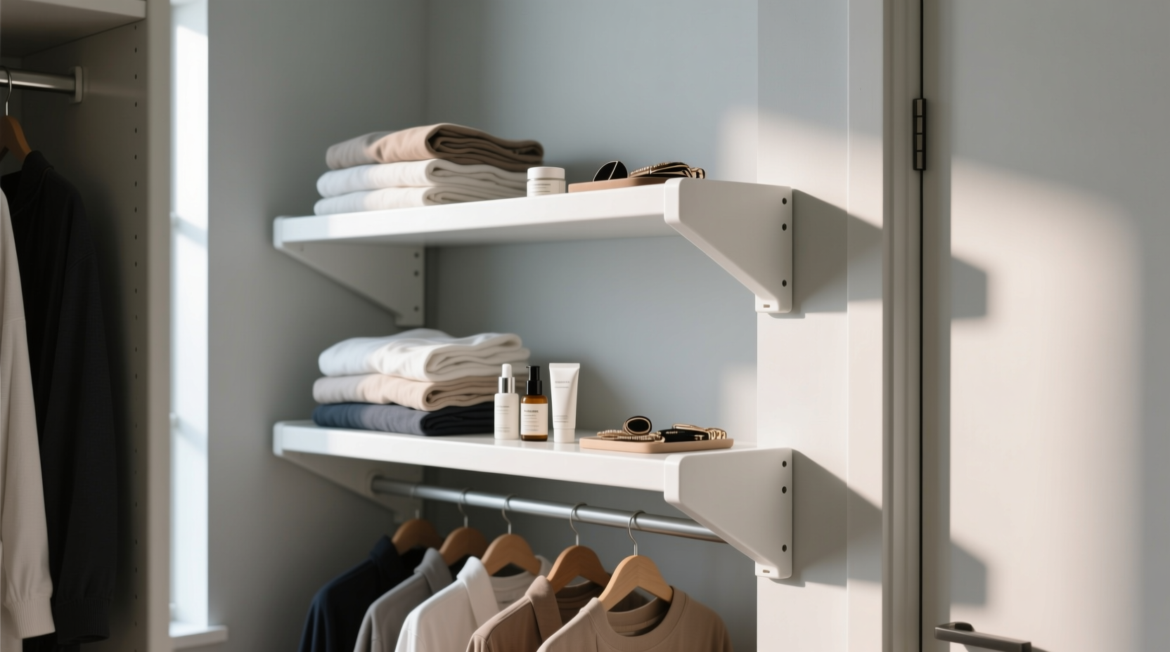 closet shelf risers worth it with inches