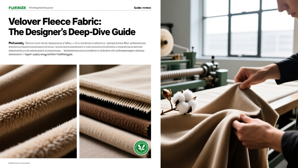 Velour Fleece Fabric: The Designer’s Deep-Dive Guide