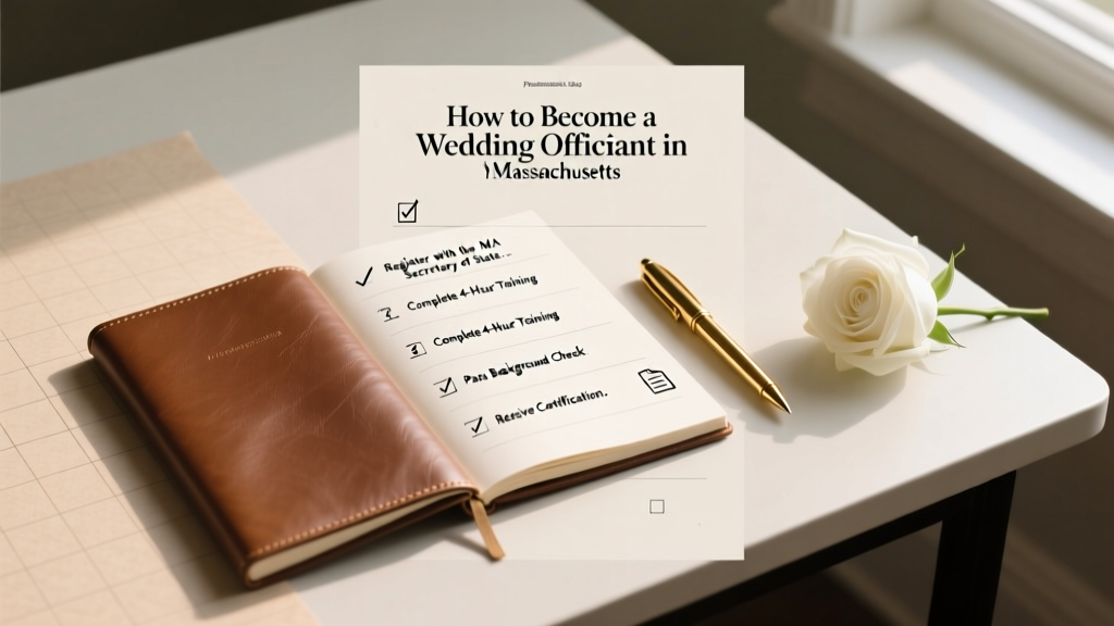 Massachusetts Wedding Officiant: Step-by-Step (2026)