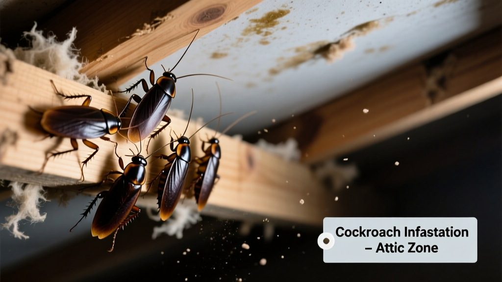 Cockroaches in Attic: Identification and Removal Guide
