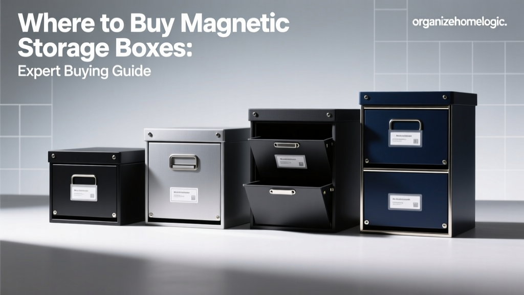 Where to Buy Magnetic Storage Boxes: Expert Buying Guide