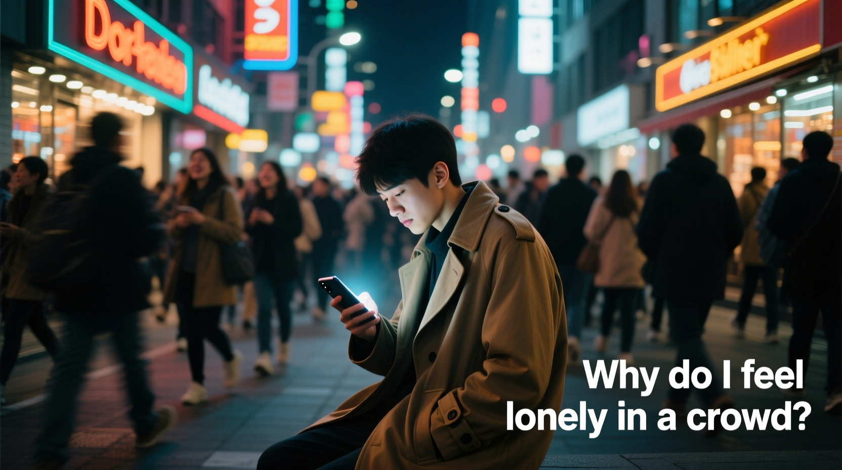 why do i feel lonely in a crowd social connection paradox