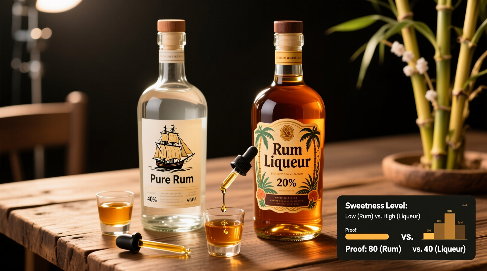 Rum Vs Rum Liqueur Understanding The Sweetness And Proof Differences