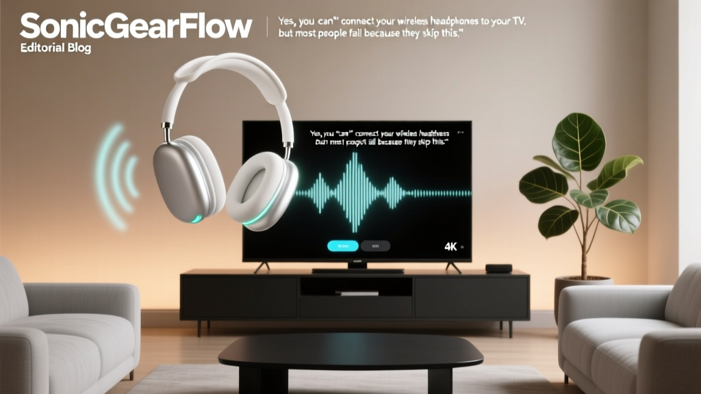 Wireless Headphones to TV: Bluetooth, RF & Optical Fixes