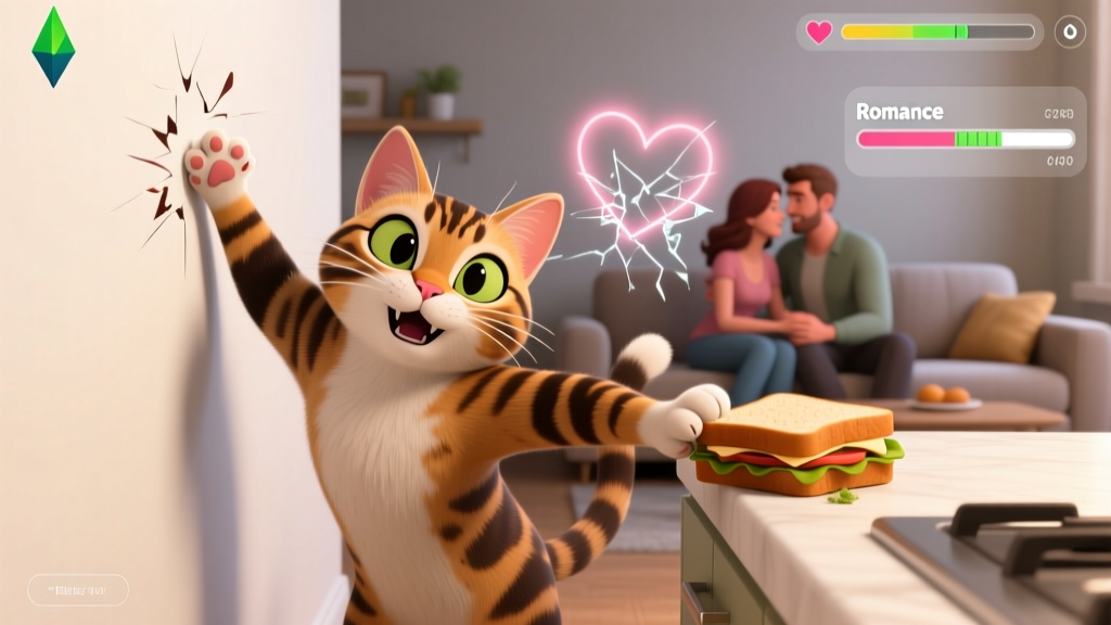 What Bad Behaviors Can Cats Do in The Sims 4? (Spoiler