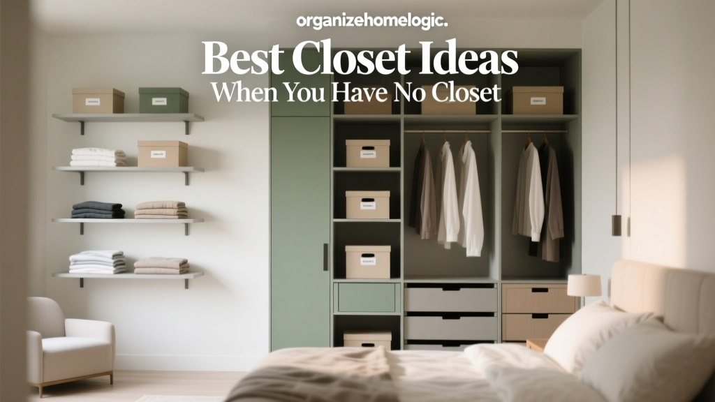 Best Closet Ideas When You Have No Closet