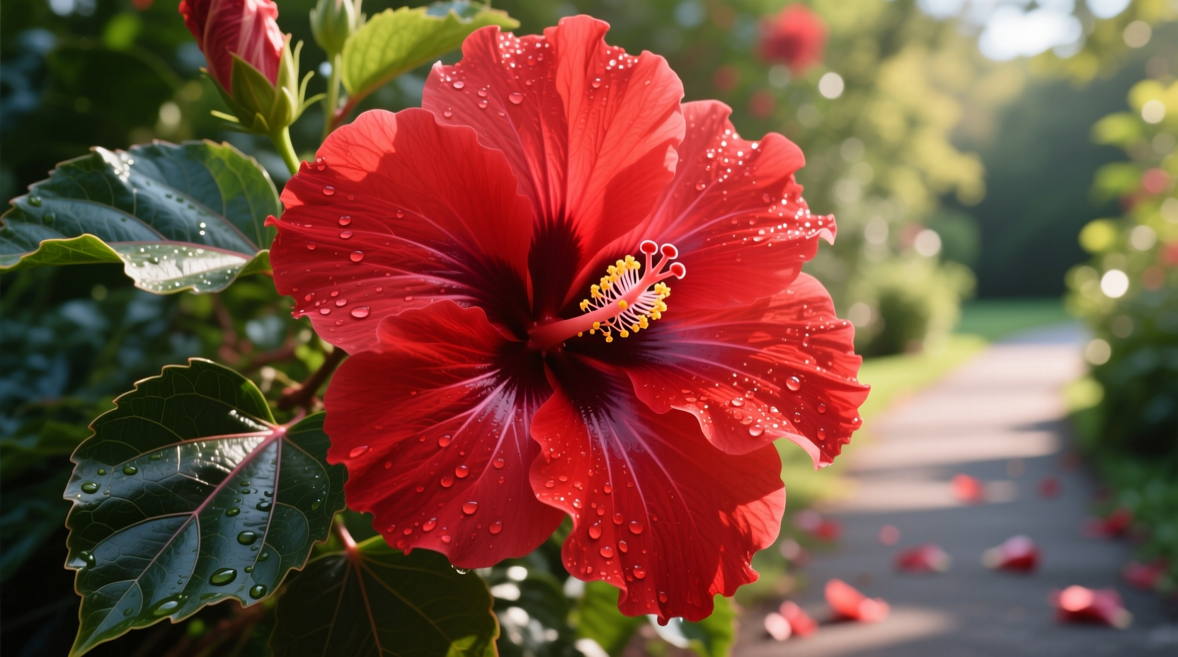 big hit red hardy hibiscus