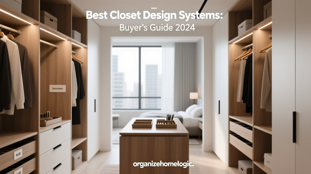 Best Closet Design Systems: Buyer's Guide 2024