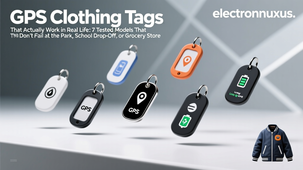 GPS Clothing Tags That Actually Work in Real Life: 7 Tested Models That Don’t Fail at the Park, School Drop-Off, or Grocery Store