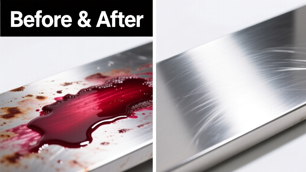 How to Remove Beet Juice from Stainless Steel Surfaces