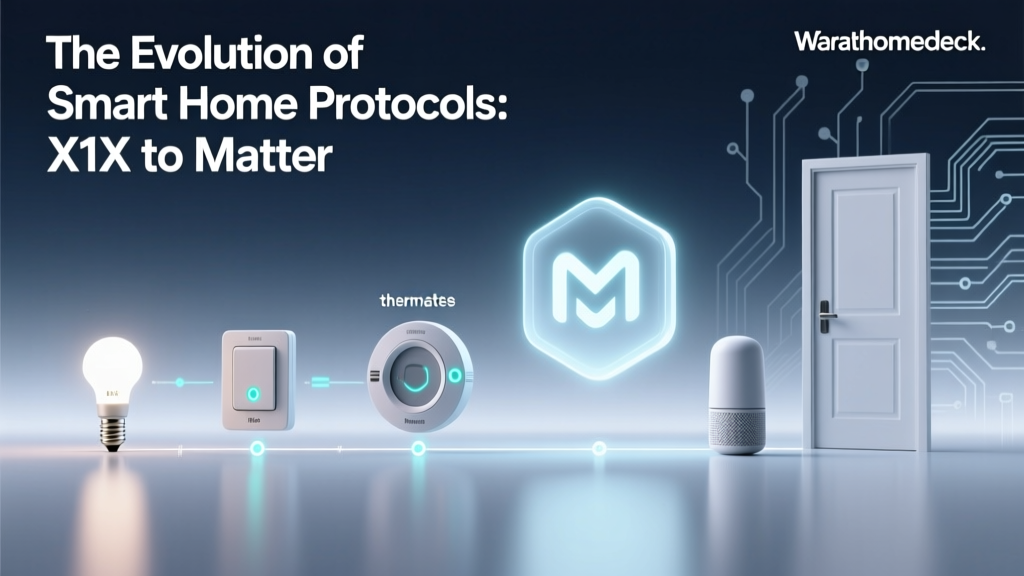 The Evolution of Smart Home Protocols: X10 to Matter