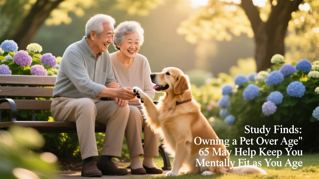 Owning a Pet Over Age 65 May Help Keep You Mentally Fit As You Age, Study Finds