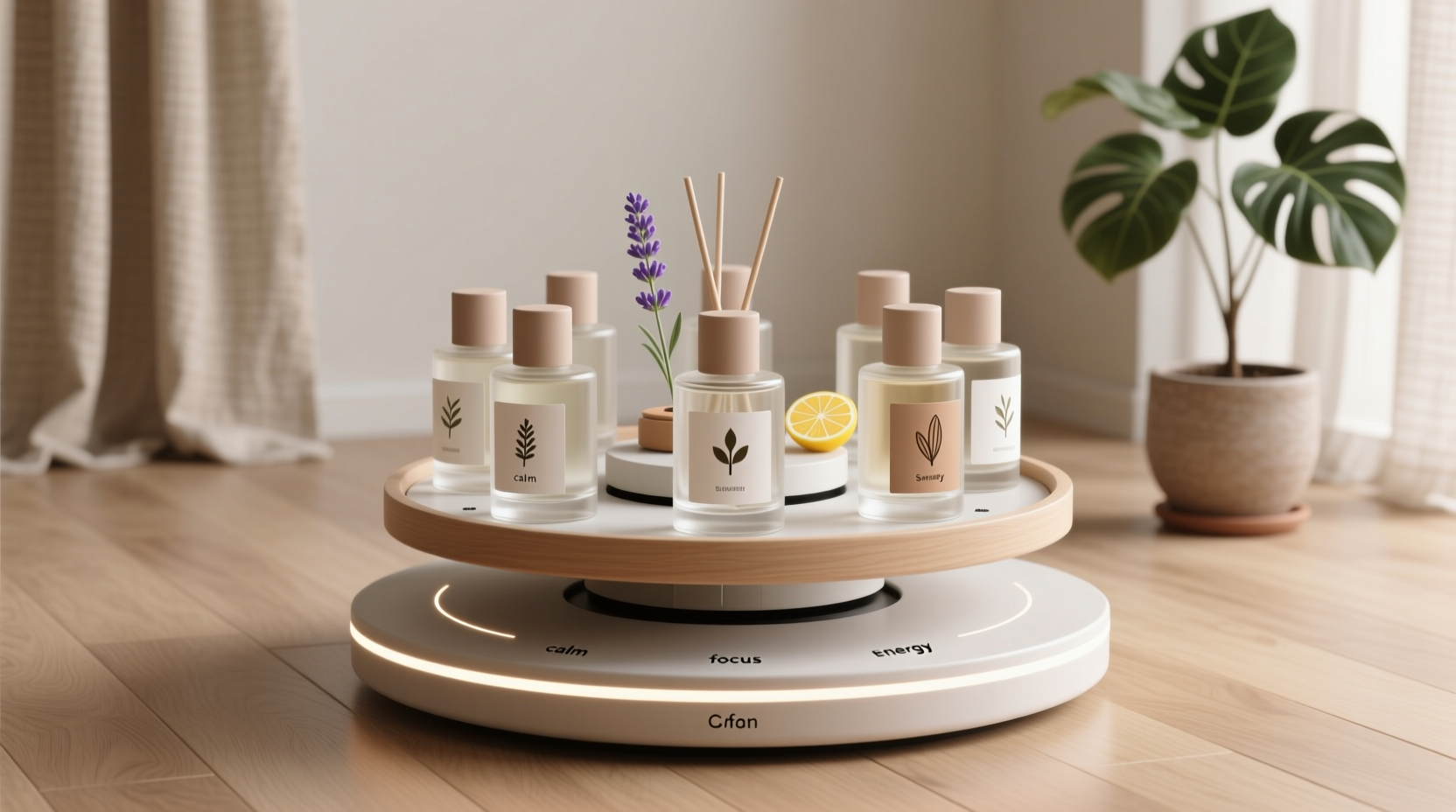 closet perfume organization atomizer station vs fragrance wheel