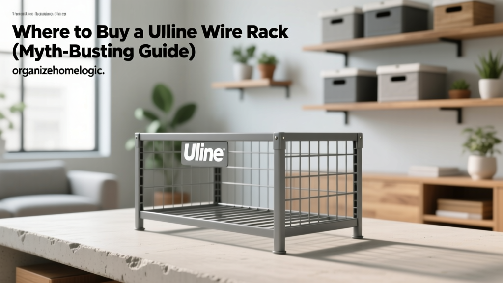 Where to Buy a Uline Wire Rack (Myth-Busting Guide)