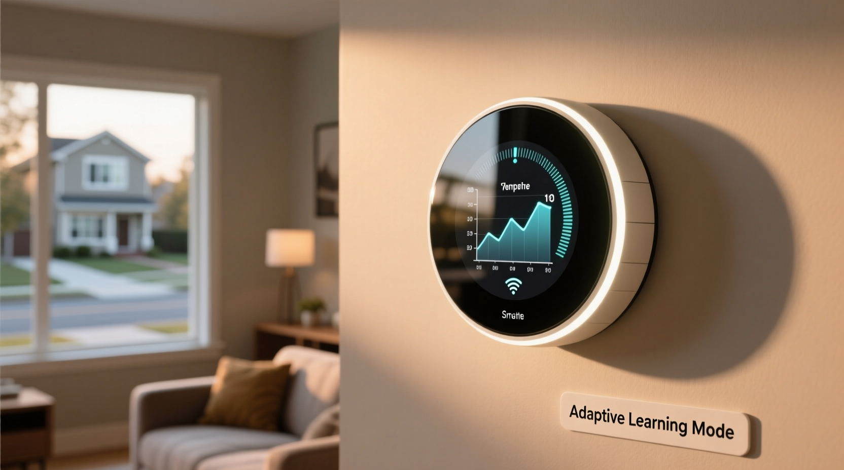 smart thermostats that learn your schedule without needing wifi constantly