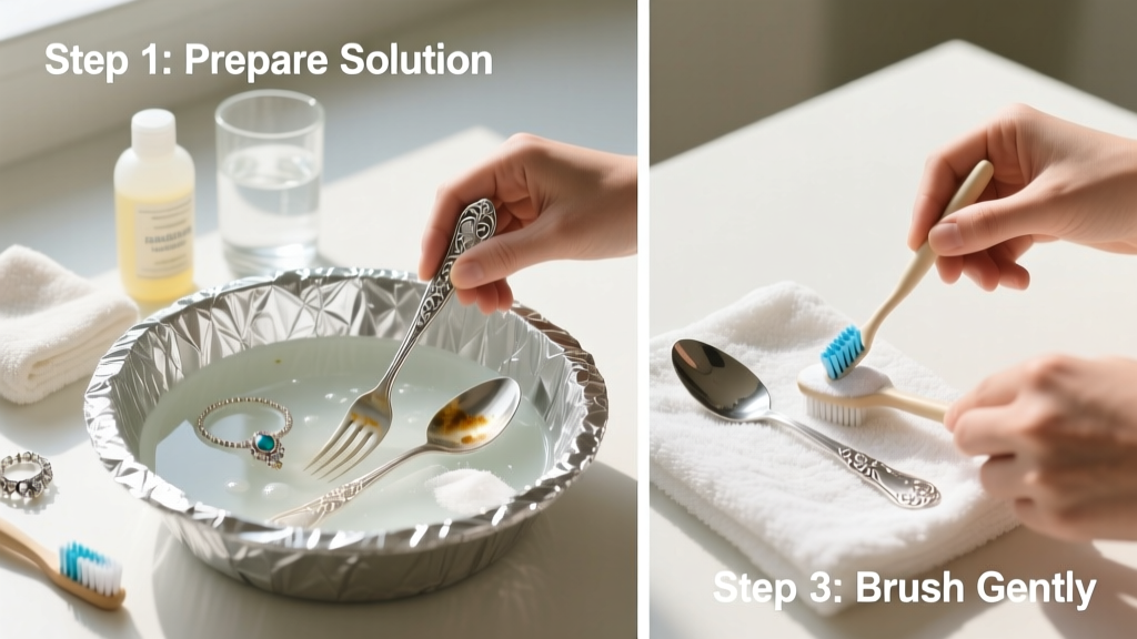 How to Clean Silver Jewelry and Flatware Safely