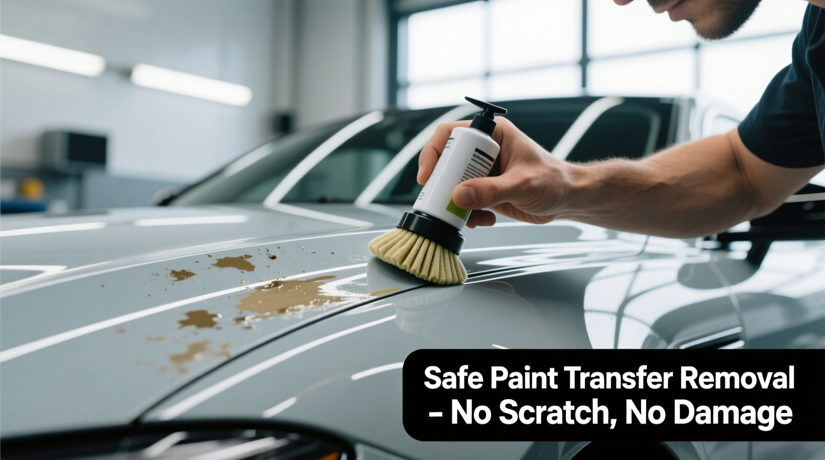 how to remove paint transfer from car