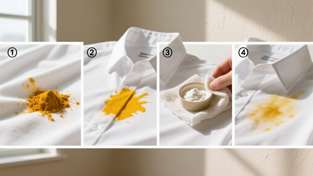 Tested: How to Get Turmeric Out of Polyester Clothes Fast