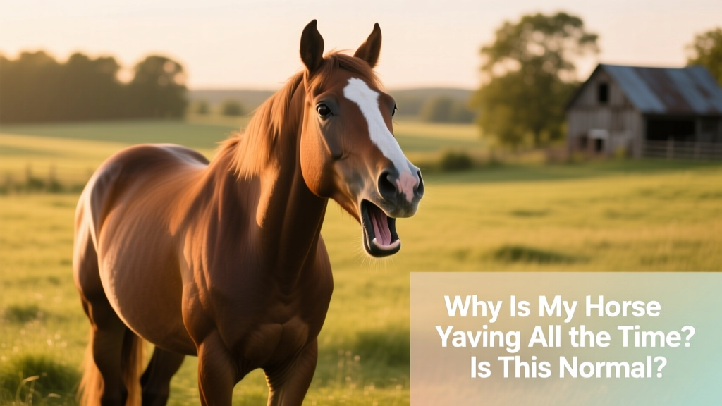 Why Is My Horse Yawning All the Time? Is This Normal?