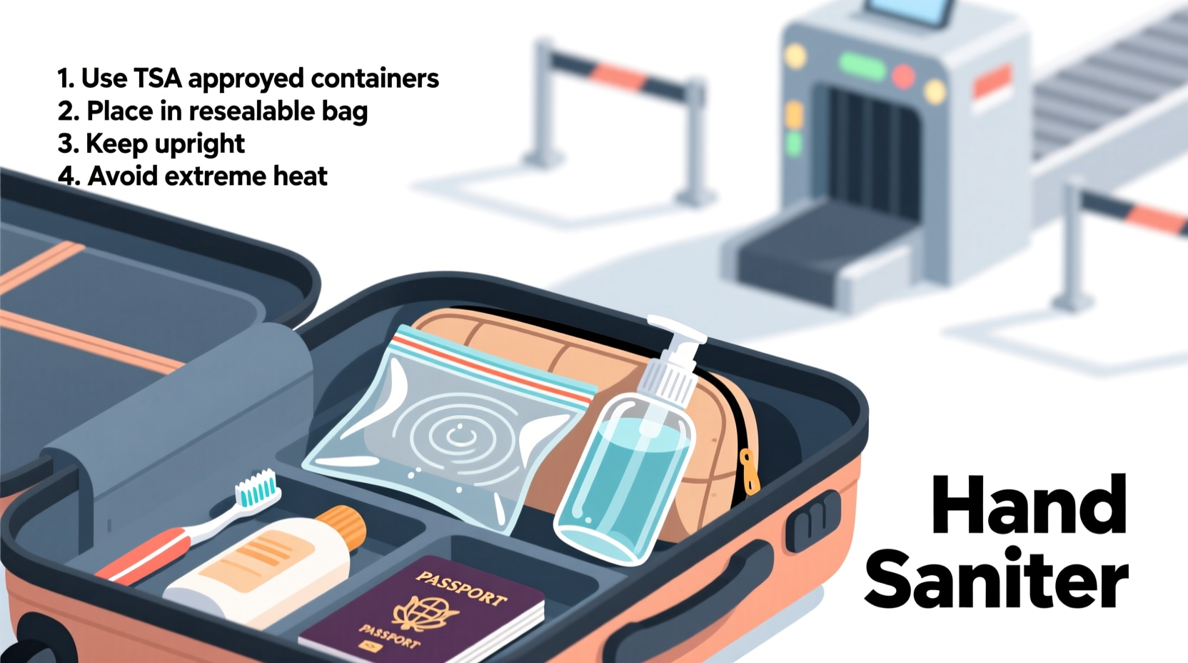 how to pack travel-sized alcohol safely in carry-ons without leaks