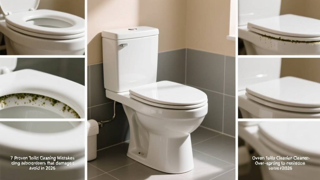 7 Proven Toilet Cleaning Mistakes to Avoid in 2026