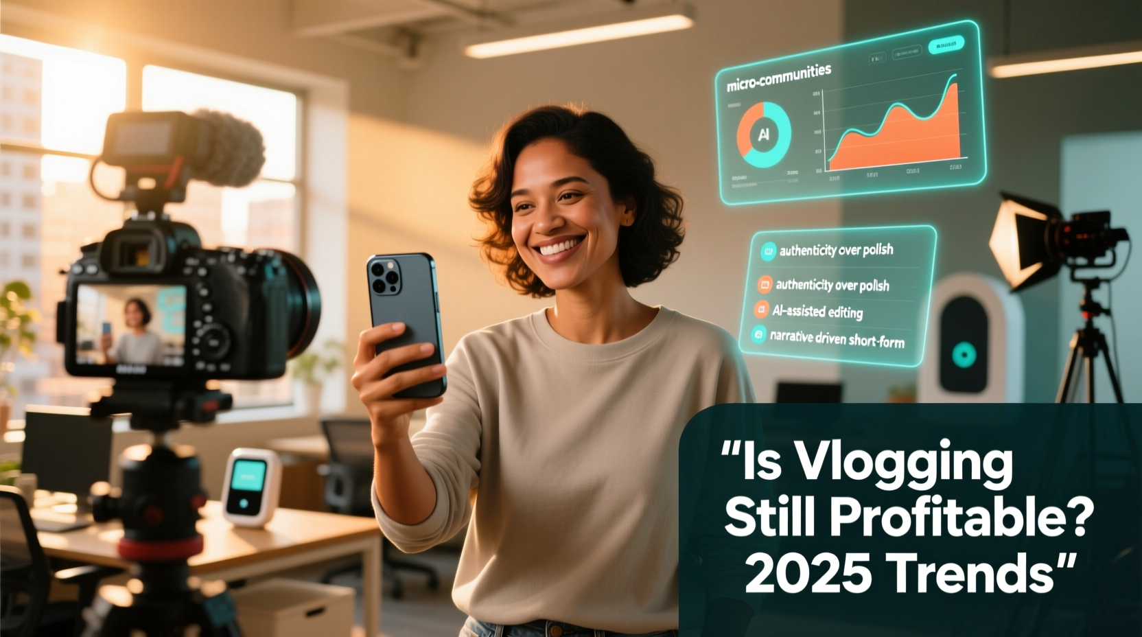 is vlogging still profitable in 2025 trends and audience shifts
