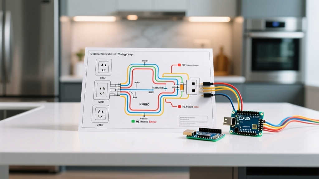 Using a Wiring Diagram for Kitchen Circuit Troubleshooting and Repairs
