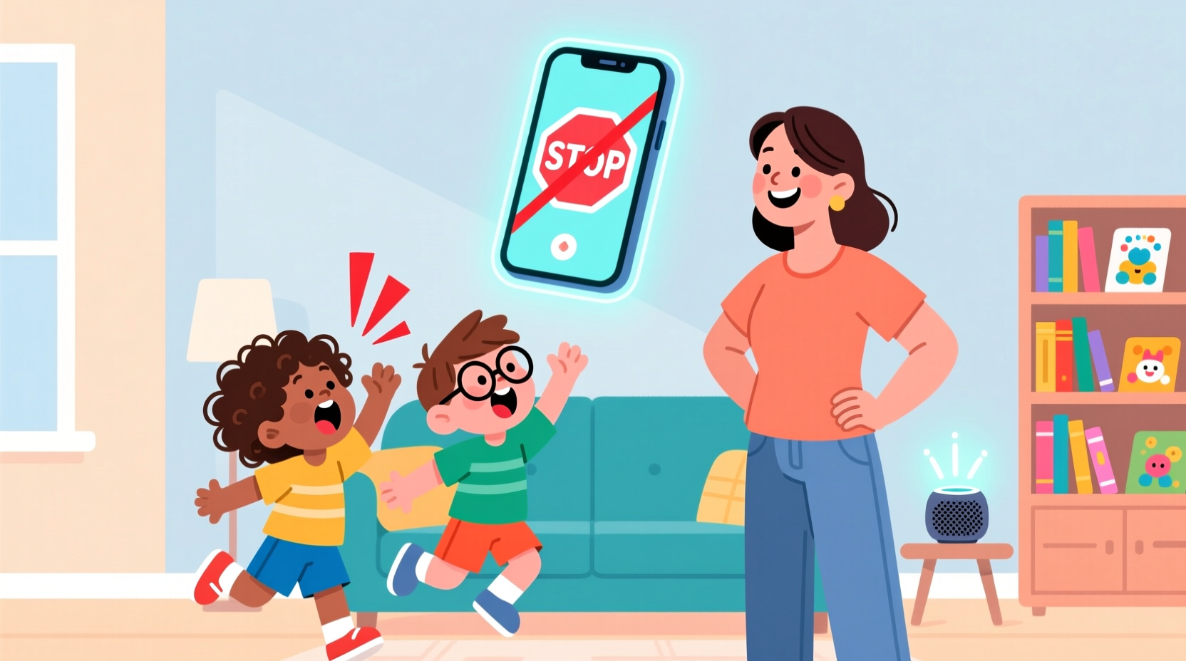 teach your kids to stop interrupting you with this tech