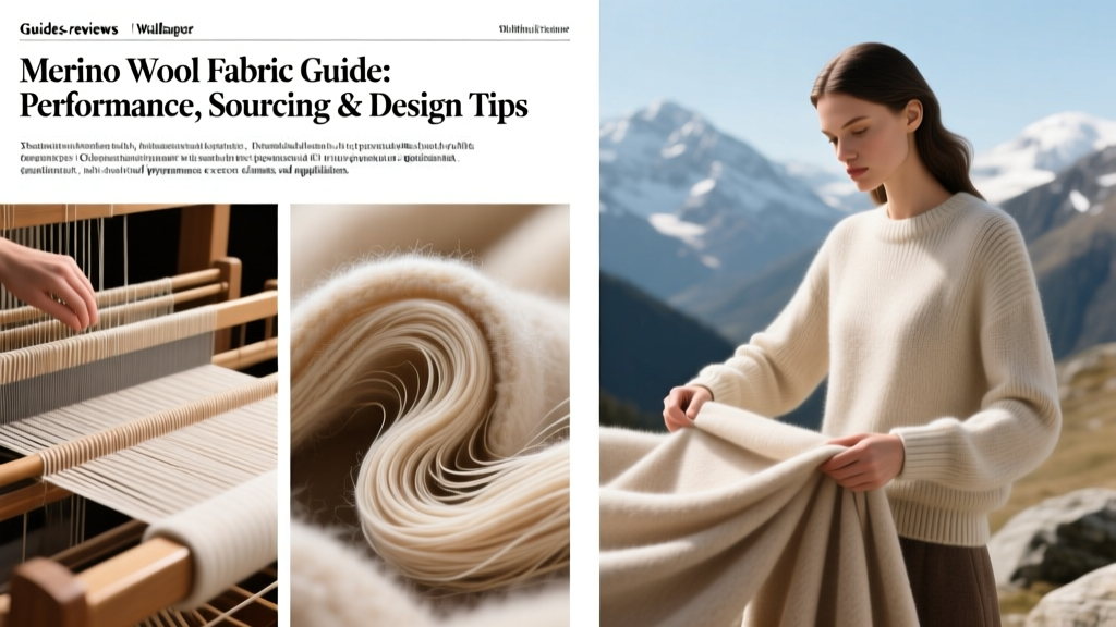 Merino Wool Fabric Guide: Performance, Sourcing & Design Tips