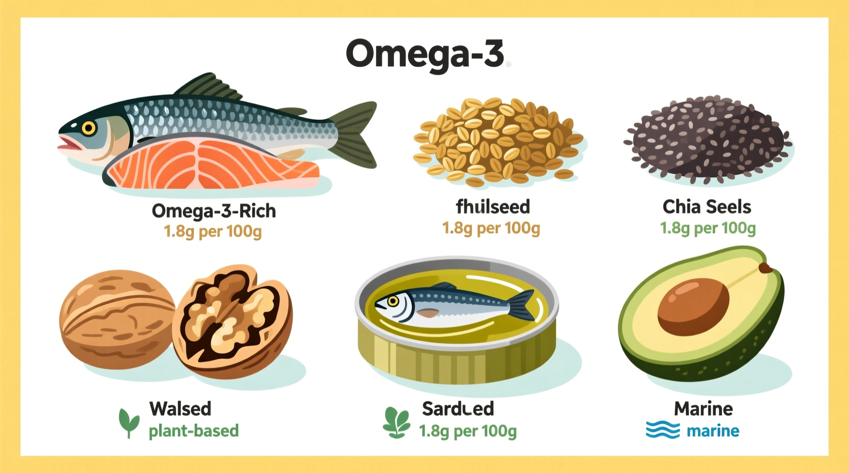 what foods have omega 3