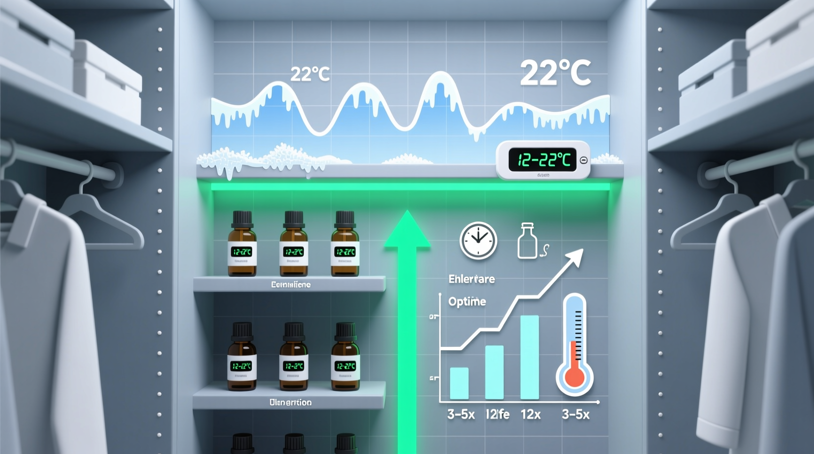 closet organization tips why temperature logging matters