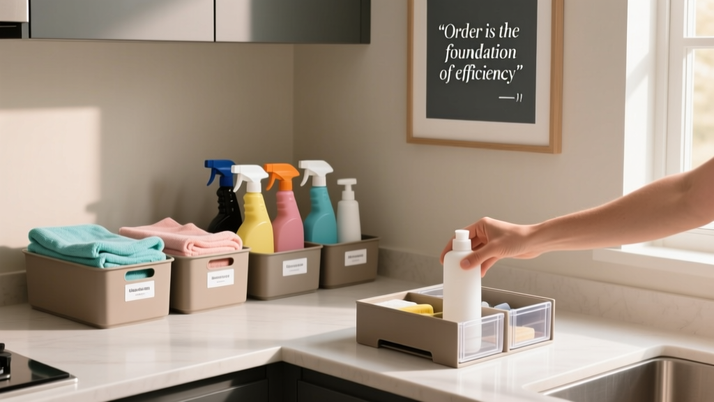 How To Organize Cleaners: A Practical, Safety-First System