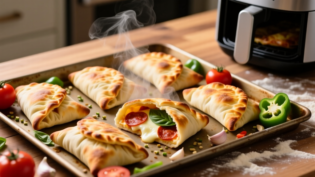 Air Fryer Pizza Pockets: Crispy, Golden & Never Soggy