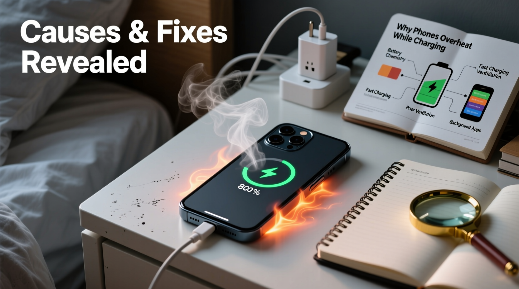 why does my phone get hot when charging causes and fixes revealed