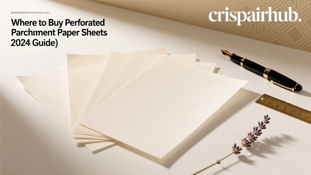 Where to Buy Perforated Parchment Paper Sheets (2024 Guide)