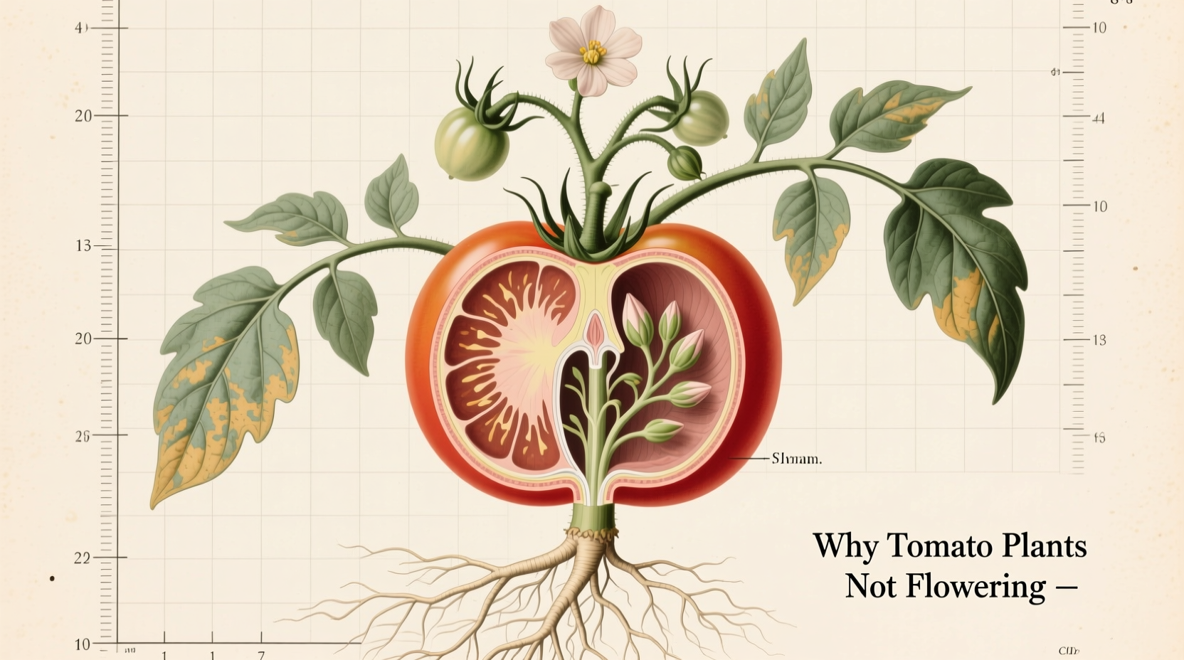 why tomato plants not flowering