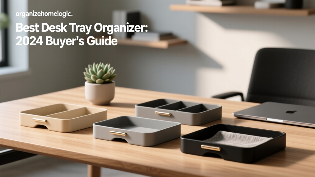 Best Desk Tray Organizer: 2024 Buyer's Guide