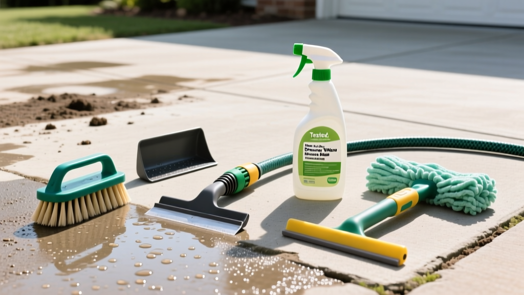 Tested: How to Clean Driveway Without Pressure Washer