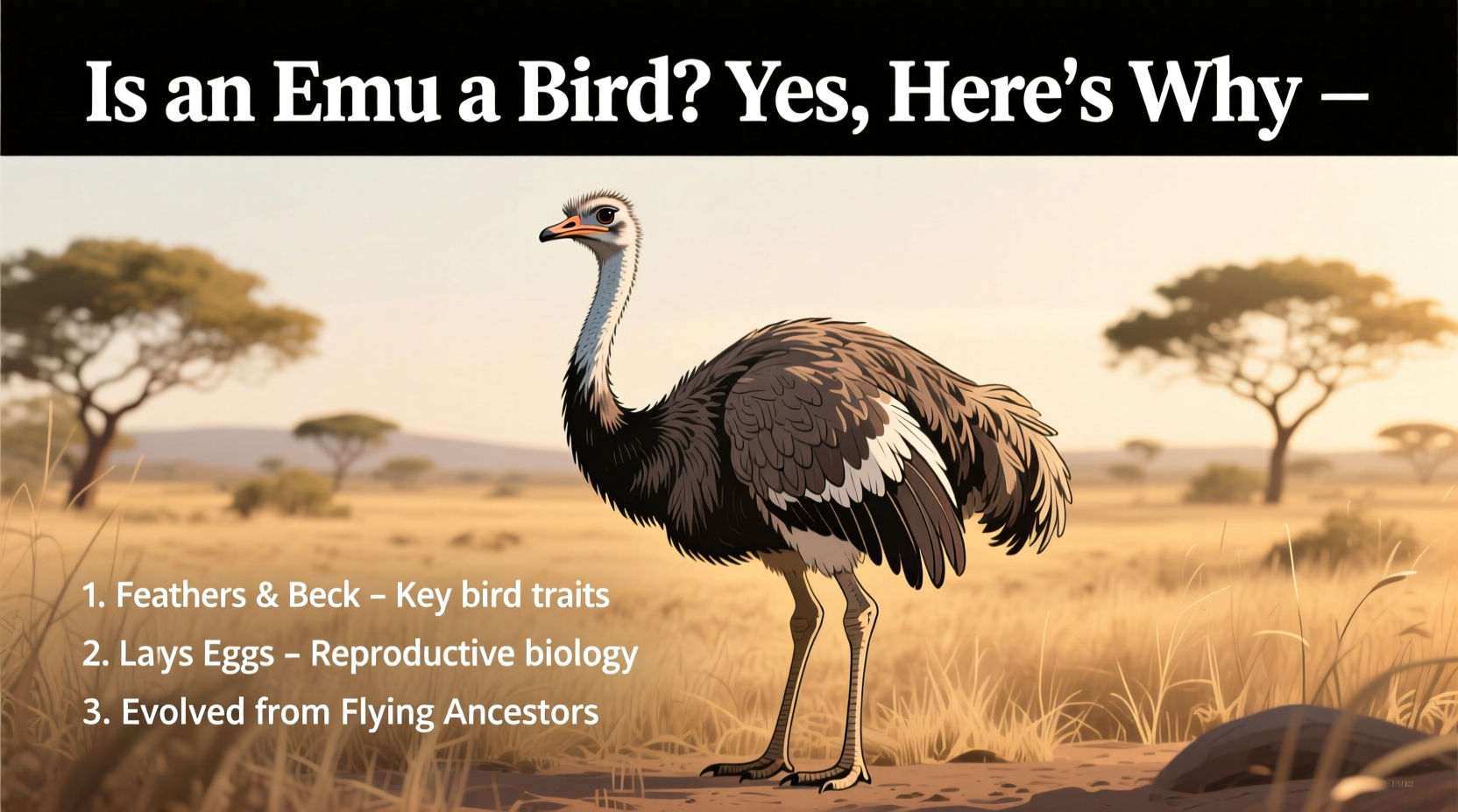 is an emu a bird