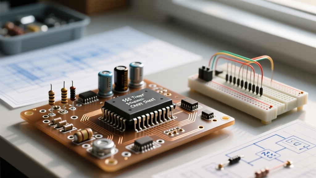 The Ultimate 555 Timer Schematic Cheat Sheet & Pinout Guide